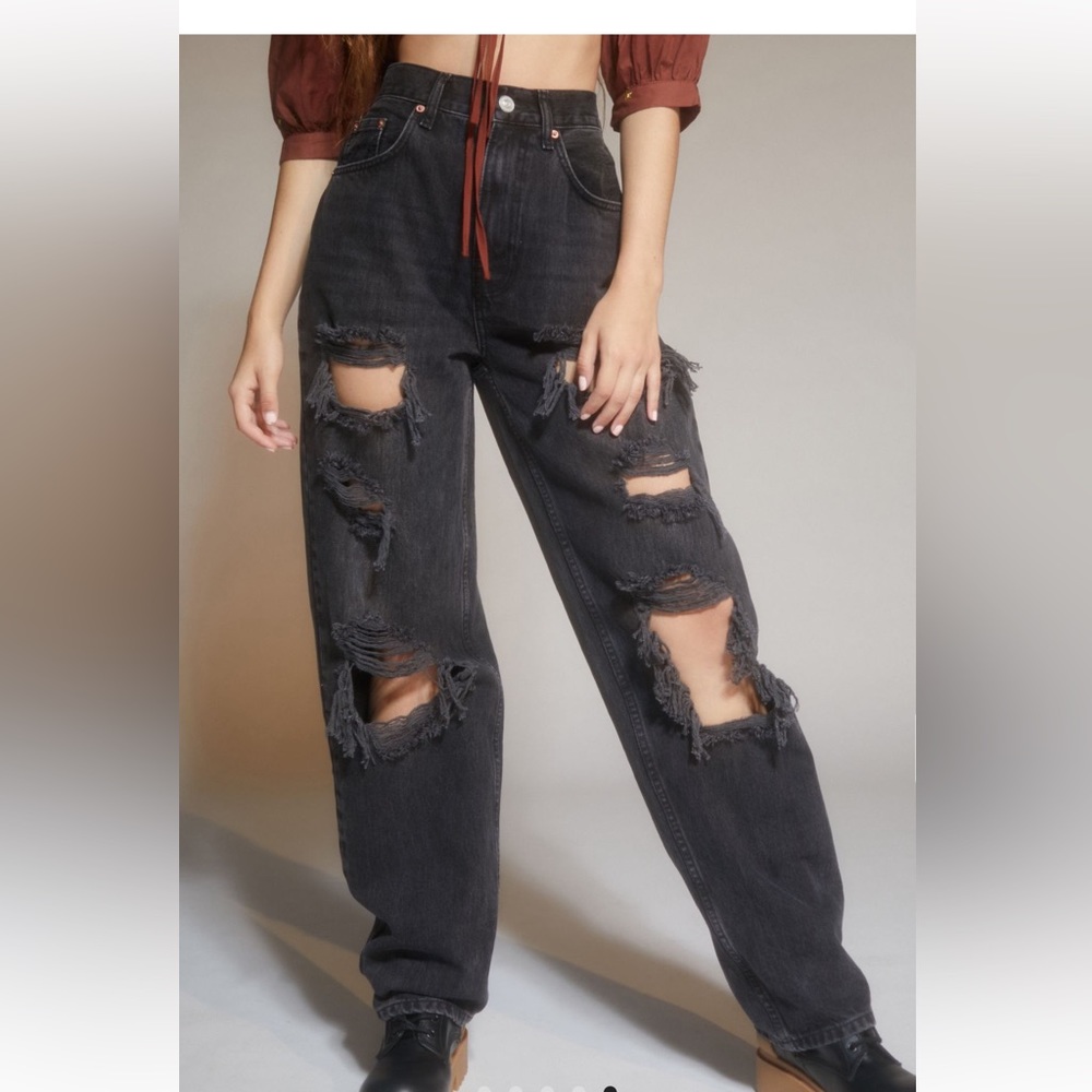 BDG high rise baggy jean urban outfitters mom jeans
